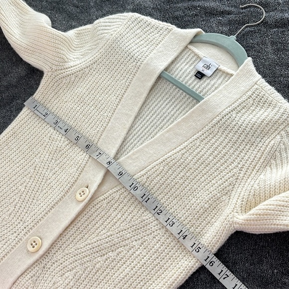 Cabi Book Club Cardigan Ivory size XS Women's‎ clothing - Picture 7 of 8